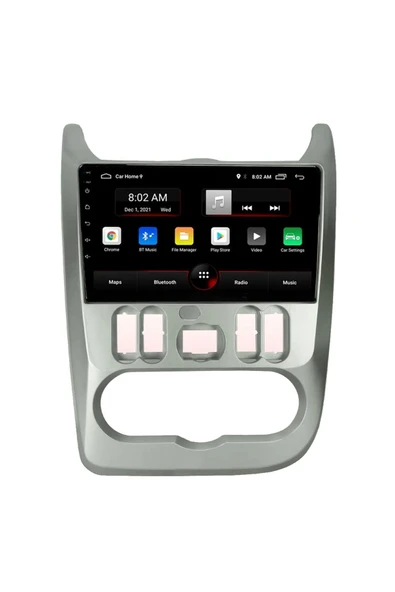 EXVOL DACİA LOGAN ANDROİD MULTİMEDYA CARPLAY 9 İNC HD IPS EKRAN 2GB/32GB KAMERA HEDİYELİ