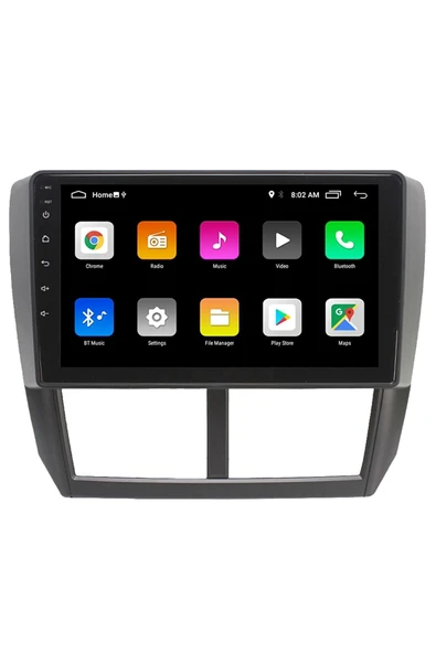 EXVOL Subaru Forester 2007-2013 Android Multimedya Carplay 9 Inc Hd Ips Ekran 2gb/32gb Kamera Hediyeli - Resim 3