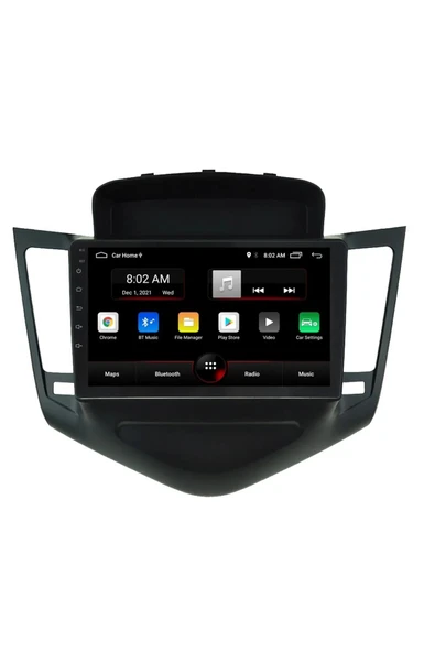 EXVOL CHEVROLET CRUZE 2008 2012 ANDROİD MULTİMEDYA CARPLAY 9 İNC HD IPS EKRAN 4GB/64GB KAMERA HEDİYELİ - 2