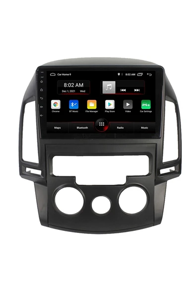 EXVOL Hyundai I30 2006-2011 Android Multimedya Carplay 9 Inc Hd Ips Ekran 4gb/64gb Kamera Hediyeli ürün görseli
