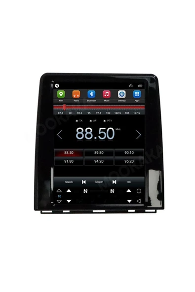 EXVOL Renault Clio 5 Tesla Ekran Android Multimedya Carplay Ips Ekran 4gb Ram 64 Hafıza Kamera Hediyeli - 2