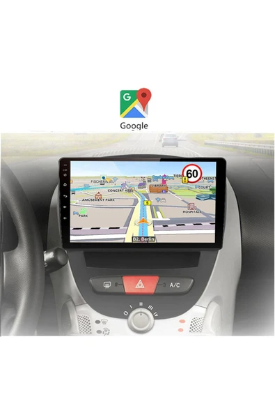 EXVOL Peugeot 107 Citroen C1 Android Multimedya 10 Inc Hd Ips Ekran 4gb/64gb Kamera Hediyeli - Resim 6