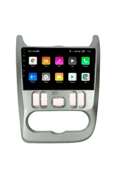 EXVOL DACİA DUSTER 2010-2013 ANDROİD MULTİMEDYA CARPLAY 9 İNC HD IPS EKRAN 2GB/32GB KAMERA HEDİYELİ - 3
