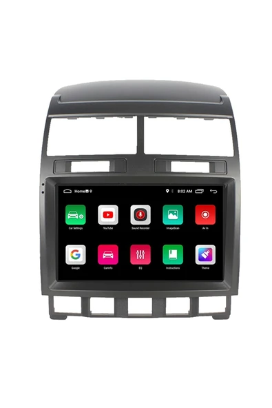 EXVOL Volkswagen Touareg Multimedya Carplay 9 Inc Hd Ips Ekran 2gb/32gb Android 12 Sürüm Kamera Hediyeli - Resim 2