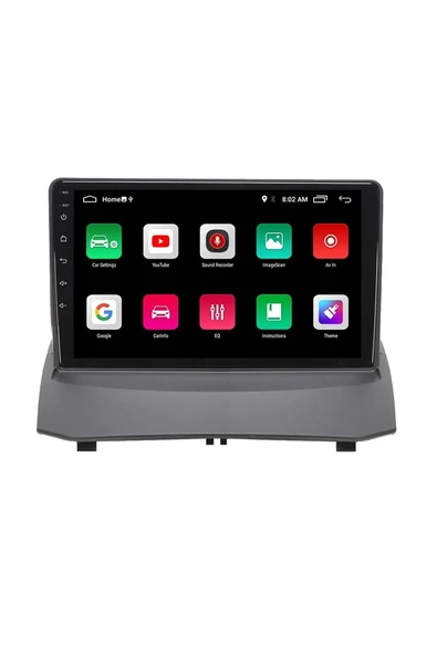 EXVOL Ford Fiesta 2009-2018 Android Multimedya Carplay 9 Inc Hd Ips Ekran 4gb/64gb Kamera Hediyeli - 4