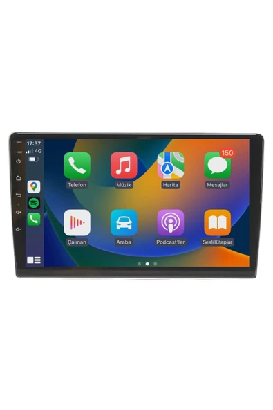 EXVOL PEUGEOT 308 2014-2021 ANDROİD MULTİMEDYA 4GB RAM/64GB CARPLAY 9İNC IPS EKRAN PARK KAMERASI HEDİYE - Resim 2