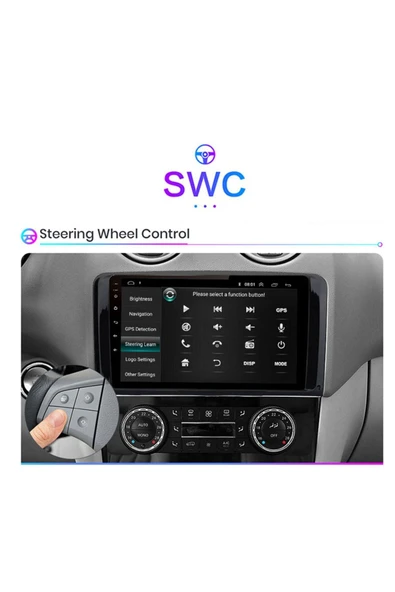 EXVOL MERCEDES BENZ ML 2006-2011 ANDROİD MULTİMEDYA CARPLAY 9 İNC HD IPS EKRAN 2/32GB KAMERA HEDİYELİ - 4