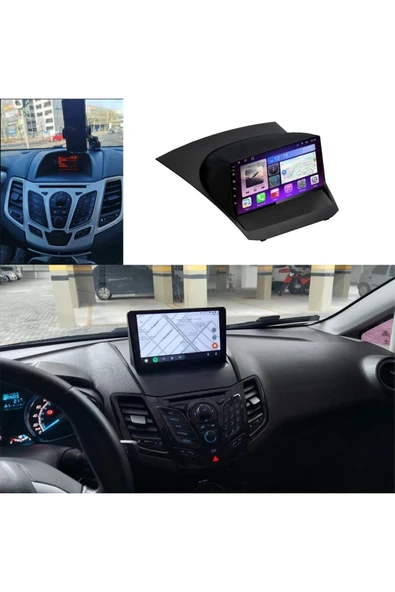 EXVOL Ford Fiesta 2009-2018 Android Multimedya Carplay 9 Inc Hd Ips Ekran 4gb/64gb Kamera Hediyeli - 6
