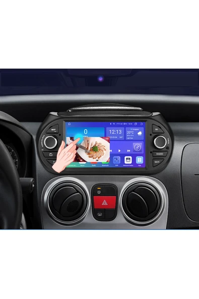 EXVOL FİAT FİORİNO CİTROEN NEMO BİPPER ANDROİD MULTİMEDYA 2-32GB HD 2.5D IPS EKRAN CARPLAY - Resim 6