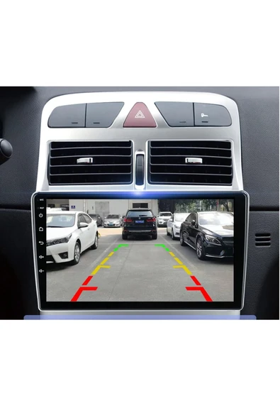 EXVOL PEUGEOT 307 MULTİMEDYA CARPLAY 9 İNC HD IPS EKRAN 4GB/64GB ANDROİD 12 SÜRÜM PARK KAMERASI HEDİYELİ - Resim 6