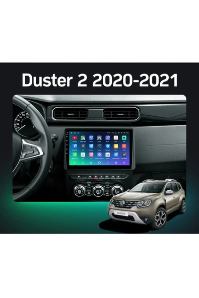 EXVOL DACİA YENİ DUSTER ANDROİD 4GB/64GB MULTİMEDYA 2018 2021 10. İNC HD IPS EKRAN PARK KAMERASI HEDİYELİ - Resim 7