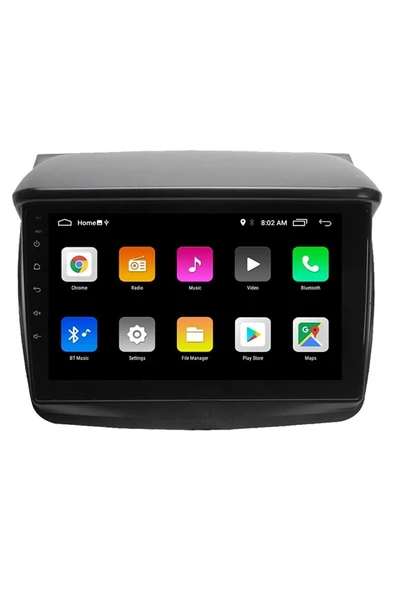 EXVOL Mitsubishi L200 2008-2016 Android Multimedya Carplay 9 Inc Hd Ips Ekran 2/32gb Kamera Hediyeli - 4