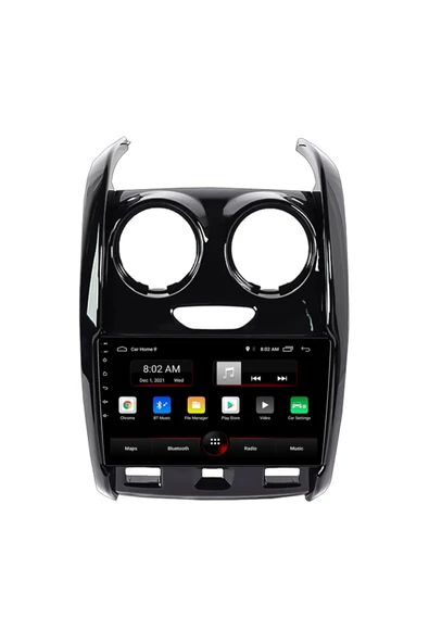 EXVOL DACİA DUSTER 2014-2017 ANDROİD MULTİMEDYA 4GB RAM/64GB CARPLAY 9İNC IPS EKRAN PARK KAMERASI HEDİYE ürün görseli