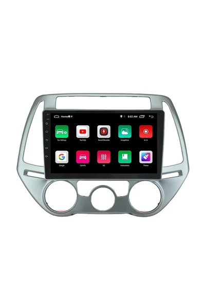 EXVOL HYUNDAİ İ20 2010-2014 ANDROİD MULTİMEDYA CARPLAYLİ 9 İNC HD IPS EKRAN 4GB/64GB KAMERA HEDİYELİ - 5