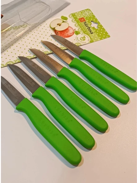 Sürbisa Meyve Takımı Yeşil (6'lı)61007 7.0 cm - Resim 6