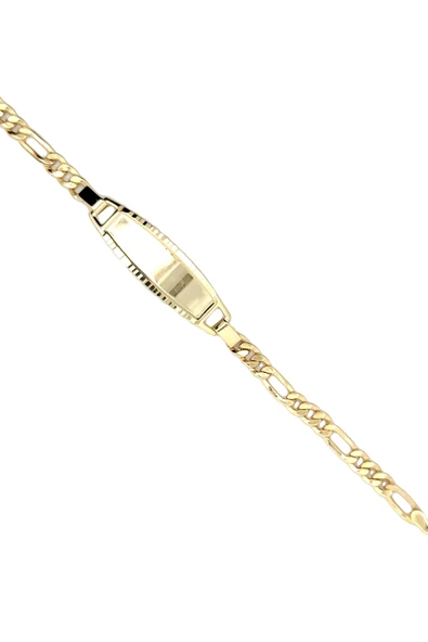 Cigold Taşsız Çocuk Bileklik 14 Ayar Altın 3.54 Gr OA-C11503029233 - 4