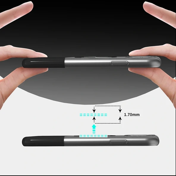 Apple iPhone 11 Kılıf M-Safe Şarj Özellikli Mıknatıslı Redclick Duble Kapak - Resim 2