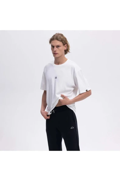 Ellesse Erkek Beyaz Tişört Em376-of - Resim 2