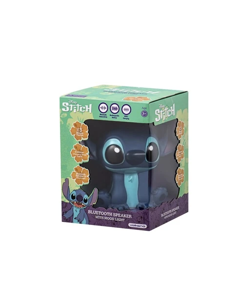 Volkano Disney Stitch Bluetooth Hoparlör Işıklı hoparlör DY-50010-ST