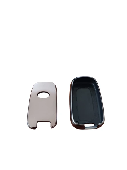 Kia Sportage 2012 Üstü Anahtar Uyumlu Silikon Oto Anahtar Kumanda Kabı Kılıf Füme - 3