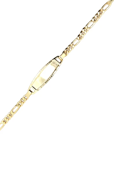 Cigold Taşsız Çocuk Bileklik 14 Ayar Altın 3.54 Gr OA-C11503029233 - 3
