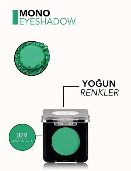 Flormar Mono Tekli Far 029 Ready To Party Yeşil