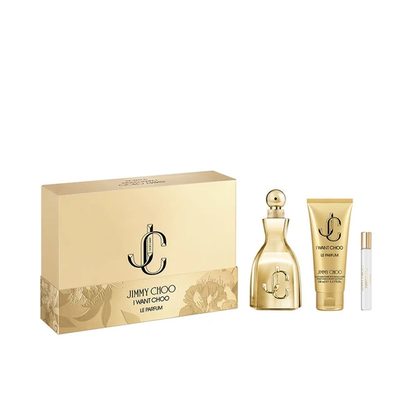 Jimmy Choo i want choo le parfum 100ml+B Lotıon 100ml x7,5 ml