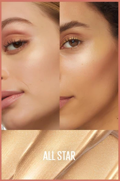 Maybelline New York Sunkisser Likit Aydınlatıcı Highlighter - 21 All Star - 2