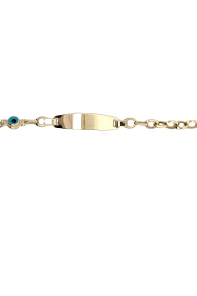 Cigold Taşlı Çocuk Bileklik 14 Ayar Altın 2.99 Gr OA-C11503029236 - 3