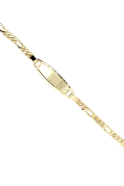 Cigold Taşsız Çocuk Bileklik 14 Ayar Altın 3.54 Gr OA-C11503029233 - 2