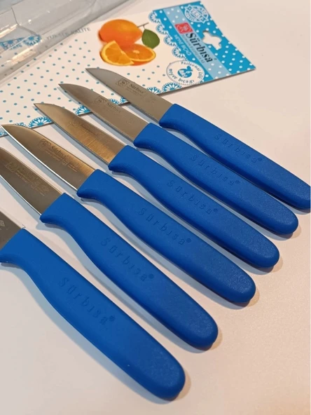 Sürbisa Meyve Takımı Mavi (6'lı)61007 7.0 cm - Resim 3