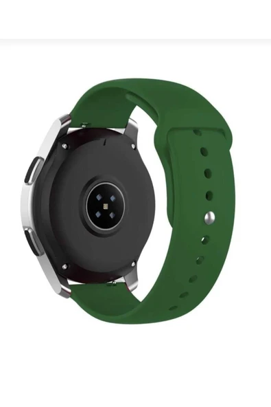 Samsung Galaxy Watch SM-R800 Uyumlu Kayış Yumuşak Renkli Jel  Silikon Kordon 22mm