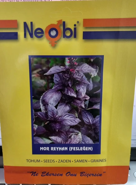 NEOMİ MOR REYHAN (FESLEGEN) TOHUMU 3GR