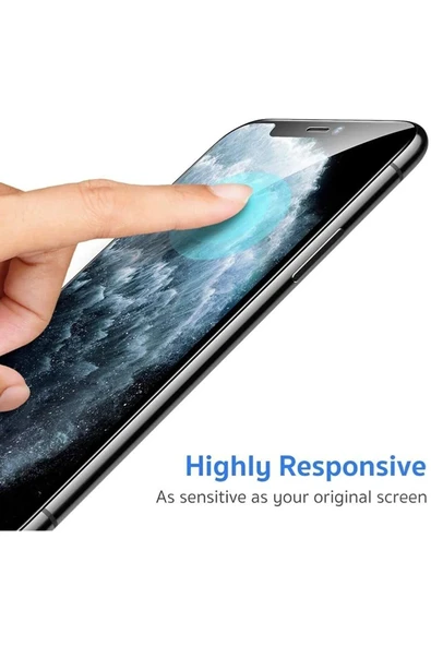 Xiaomi Redmi Note 8 Tam Kaplayan Darbe Dayanıklı Parlak Esnek Kırılmaz  1. Kalite Ekran Koruyucu - Resim 6