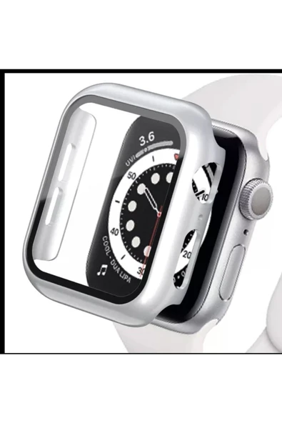Apple Watch 7 8 41mm Kılıf Kasa Ve Ekran Koruyucu 360 Tam Koruma Kapak