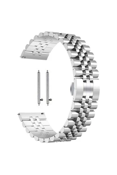 Amazfit Gts/gts2/gts2e/gts2mini/gts3/gts4mini Uyumlu Çift Renkli Çelik Metal 20mm Saat Kordonu