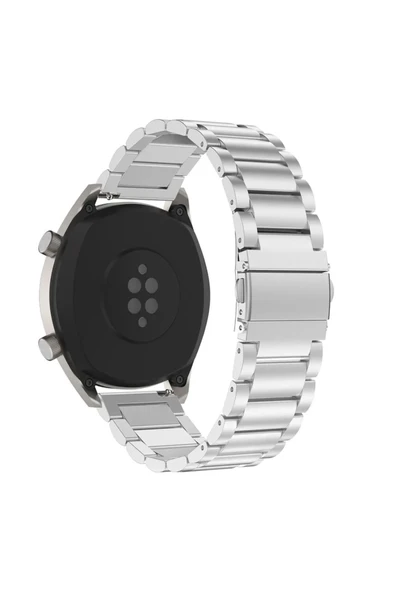 Xiaomi Mi Watch Yuvarlak Kasa Xiaomi S1-s1 Active Uyumlu Çelik Metal Paslanmaz 22mm Saat Kordonu