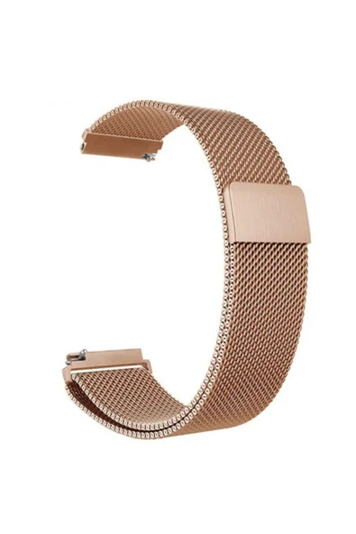 Huawei Watch GT3 Pro 46mm Uyumlu Mıknatıslı Metal Hasır Kordon