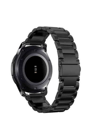 Samsung Galaxy Watch 3 41mm Samsung Galaxy Watch 42mm Uyumlu 20mm Çelik Metal Saat Kordonu