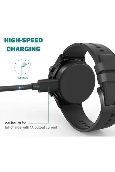 Huawei Watch GT5 Pro/GT5/GT4/Gt3 Pro/Gt3/Gt2 Pro Şarj Kablosu Manyetik Akıllı Saat Şarj Aleti - 5