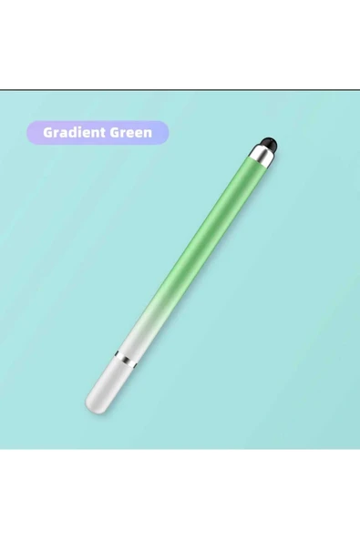 Dokunmatik Kalem Tüm Cihazlara Uyumlu Tablet Telefon Için Renk Geçişli 2in1 Stylus Tablet Kalemi