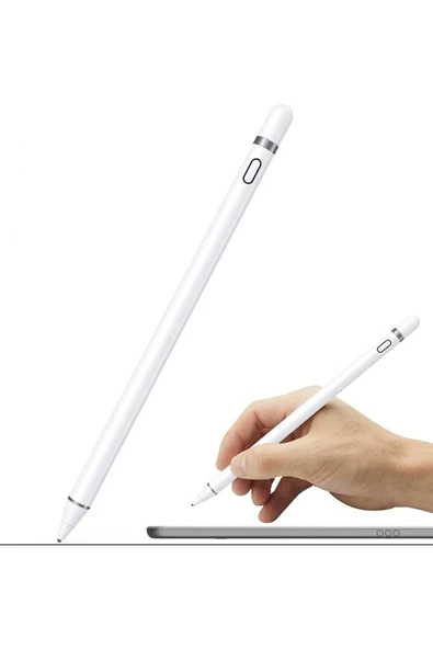 Tüm Dokunmatik Ekran ve Cihazlarla Uyumlu Active Stylus Pen Çizim ve Tasarım Tablet Kalemi