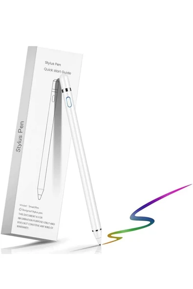 Stylus Kapasitif Dokunmatik Kalem Tüm Cihazlar Telefon Ile Uyumlu Çizim Tasarım Tablet Kalemi
