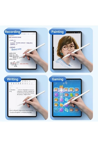 Xiaomi Redmi Pad Se 11 inç Uyumlu Android Tablet Kalemi Dokunmatik Kalem Stylus Yazı Çizim - 4