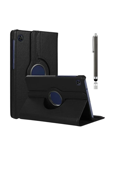 Lenovo Lenovo M10 Tb-x306f Uyumlu Za6w0026tr 360 Derece Dönebilen Suni Deri Kapaklı Standlı Kılıf