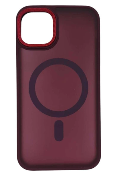 Mopal Brabus iPhone 13 / 14 Uyumlu Renkli Kenarları Yumuşak Iron Silikon Kılıf