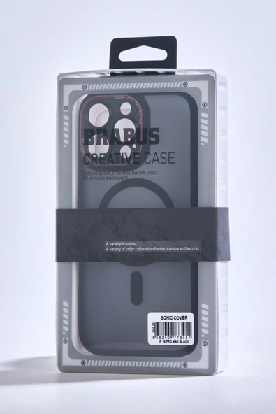 Mopal iPhone 16 Pro Max Kılıf Azure MagSafe Şarj Destekli Kamera Korumalı Hoparlör Toz Korumalı - Resim 2