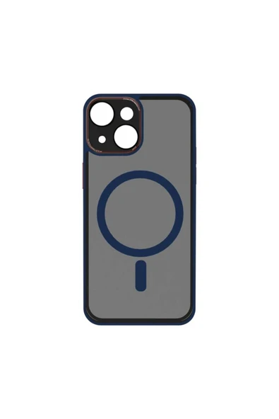 Mopal İphone 15 Uyumlu Kamera Lens Hoparlör Korumalı Magsafe Transparan Sonic Silikon Kılıf - Resim 2