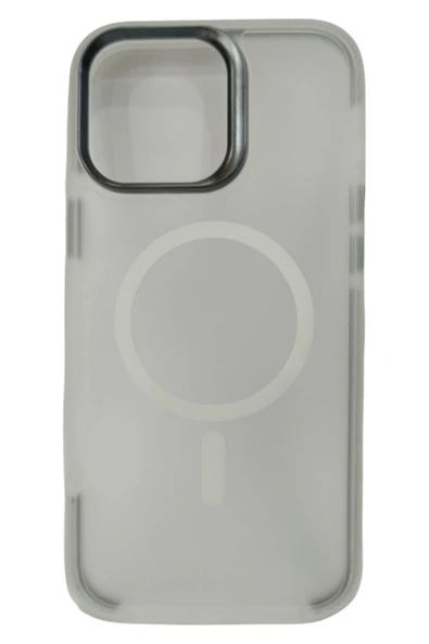 Mopal Brabus Apple iPhone 16 PRO MAX  Uyumlu Magsafe Özellikli Transparan Boob Silikon Kılıf ürün görseli