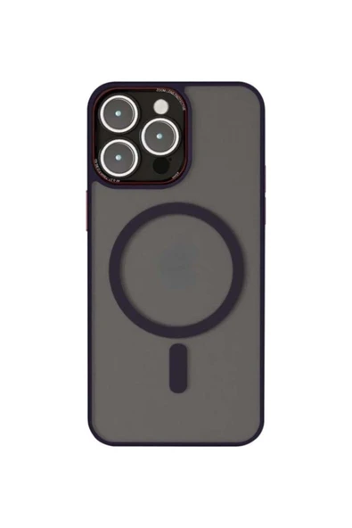 Mopal Brabus iPhone 14 Pro Uyumlu Kamera Lens Korumalı Magsafe Transparan Sonic Silikon Kılıf ürün görseli